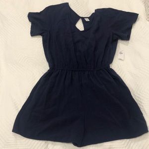 Women’s Old Navy, navy romper